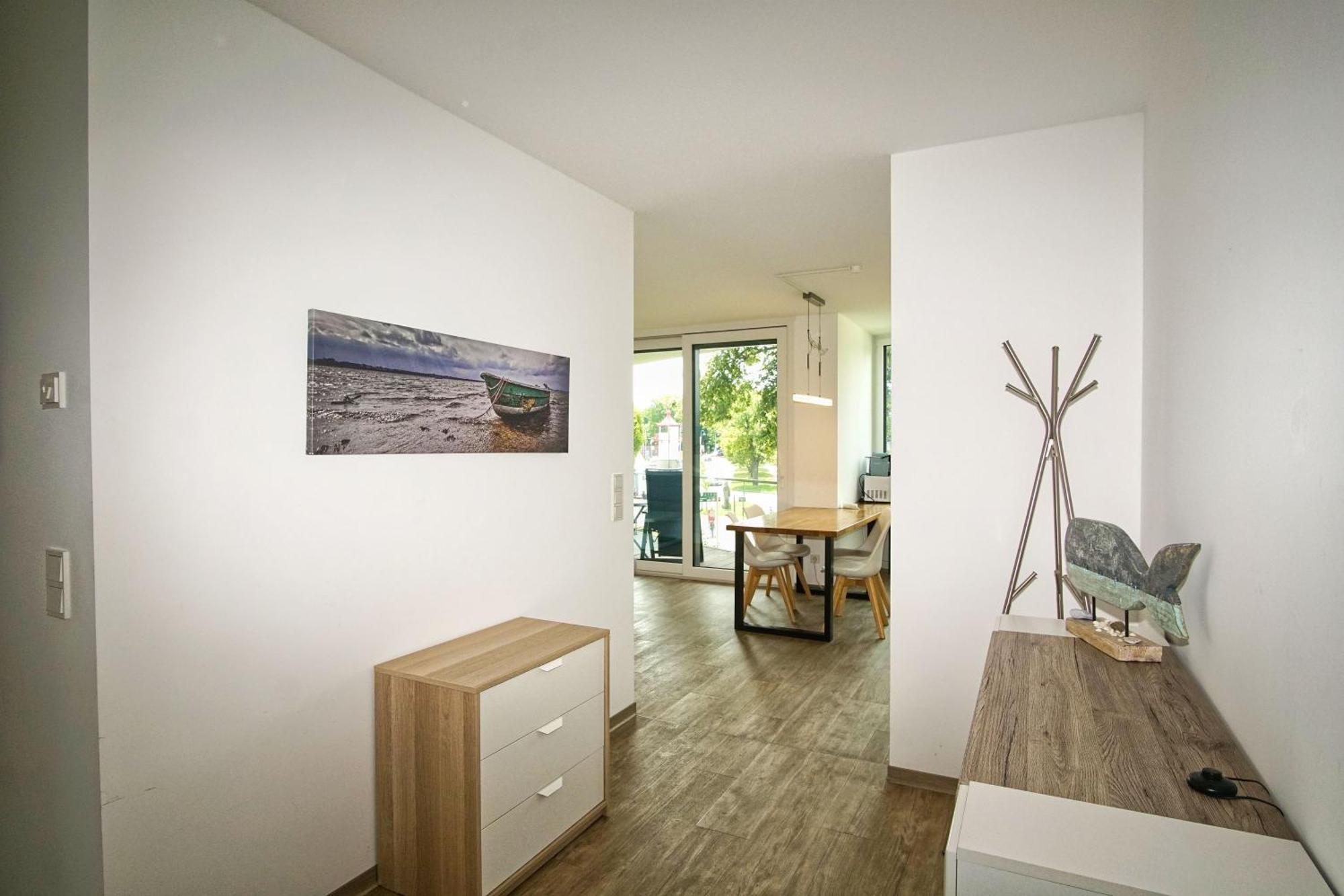 Haus Hafenkieker Fewo 08 - Balkon, Hafenblick 普特布斯 外观 照片
